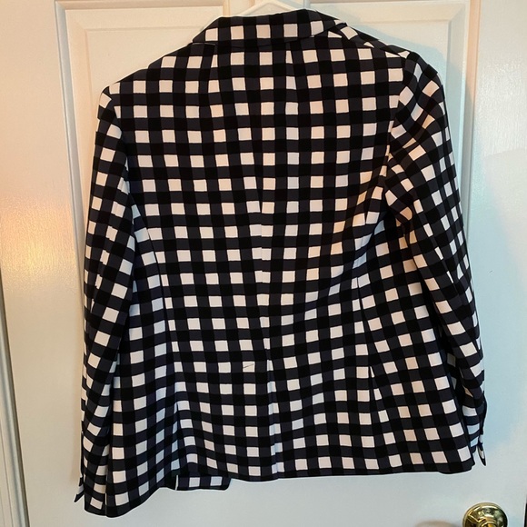 Last Chance Banana Republic Gingham Blazer - Picture 3 of 6
